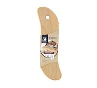 ÉLÉPHANT Maison - Brosse à Laver Origine - Fibres Naturelles Tampico - Forme Courbée pour Prise en Main Facile - Monture Bois de Hêtre Ciré - Lessivage Efficace - Haute Qualité - Fabriqué en France