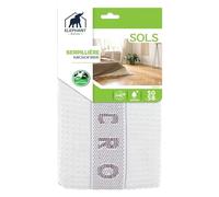 ÉLÉPHANT Maison - Serpillière Gaufrée Microfibre - Idéale Surfaces Fragiles - Nettoie sans Détergent - Très Absorbante et Souple - Se Rince et S’essore Facilement - Haute Qualité - Fabriqué en France