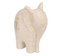 Eléphant Nola H.23cm résine beige - Atmosphera Créateur d'intérieur