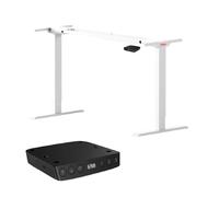 Eleva Bureau assis-debout motorisé - Blanc