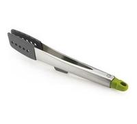 Joseph Joseph Pinces de cuisine ELEVATE – Acier inoxydable, silicone gris, reposoir intégré