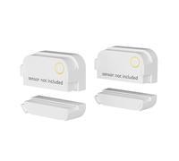 Élévateur de capteur de contact pour Ring 2e génération - Kit d'extension de hauteur de 10 mm pour portes et fenêtres inégales | Installation sans outils pour moulures de couronne et garniture