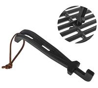 Élévateur de grille universel en fonte pour barbecue - Pour surfaces chaudes - Pour la plupart des barbecues à charbon et à gaz