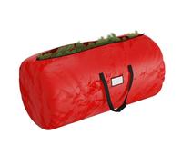 Elf Stor Sac de rangement de Noël - Convient aux arbres artificiels jusqu'à 3,7 m - Protège les décorations de vacances et les objets gonflables de l'humidité et des dommages (rouge), nylon polypropylène tissé, taille XL