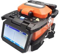 Elfcam - Soudeuse fibre optique S10 - Alignement noyau à noyau - 4 moteurs - Écran LCD 5", Batterie 6400mAh, Compatible avec SM/MM/DS/NZDS, Kit complet inclus