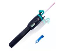Elfcam® - Stylo Optique Universel FTTH VFL, Localisateur Visuel de Défauts, La Livraison avec L' Adaptateur SC Mâle 2,5mm à LC Femelle 1,25mm, Testeur de Câble Fibre Optique SC FC ST LC, 10mW /10KM