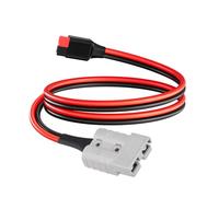 ELFCULB Câble de rallonge Anderson, prise Anderson 10AWG 50A vers prise Anderson 45A avec câble (0,6m)