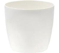 Elho 2054308 Brussels Pot De Fleur Ronde Blanc 20 X 20 X 19 Cm G