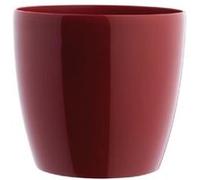 Elho 2103806 Brussels Diamond Pot Rond À Fleurs En Rouge 22 Cm