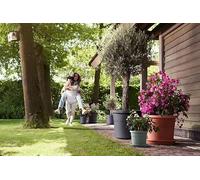 Elho Algarve Cilindro 48cm Pot de Fleur - Anthracite