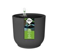 Elho All-in-1 Vibes Rond 25 avec Système D'Irrigation - Anthracite