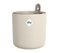 Elho Amazing Avocado Pot Pot de Fleur - Linen White | Ø 12 x H 12.1 cm | Plastique 100% recyclé