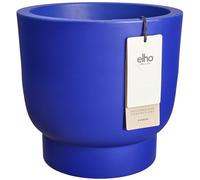 Elho Amber Grail 30cm Pot de Fleurs - Royal Blue | Ø 29.5 x H 28.3 cm | Convient à l’intérieur et à l’extérieur | Plastique 100 % recyclé