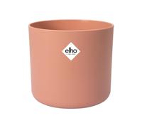 Elho B.for Soft Rond 18 - Pot De Fleurs pour Intérieur - Plastique 100% recyclé - Ø 18.3 x H 16.7 cm - Rose/Rose Poudré