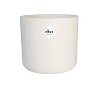 Elho B.for Soft Rond 22cm Pot de Fleur - Blanc | Ø 22.3 x H 20.4 cm | Convient à une Utilisation Intérieure | Plastique 100% recyclé