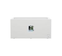 ELHO Bac à fleurs Vivo Next Long 60 - L 59 x W 30 x H 29 cm - Intérieur,Extérieur - 100% recy lanc