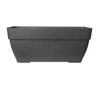 Elho Bac A Terrasse Vibia 80 - Gris Anthracite - Extérieur - L 34,2 X W 77,4 X H 33,2 Cm Gris