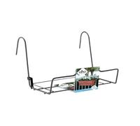 Elho Balcon Support Type 2/3 M Balconnière - Anthracite | L 31.5 x W 38.5 x H 22.3 cm | Convient à une Utilisation Extérieure