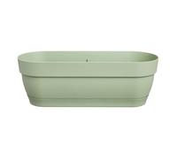 Elho Vibia Campana Balconnière 50 - Planteur pour Balcon - Ø 49.0 x H 17.0 cm - Vert/Vert Pistache