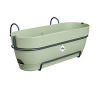 ELHO Balconnière Vibia Campana Allin1 50 - L 50 x W 26 x H 17 cm - Balcon - 100% recyclé - Vert