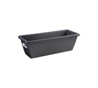 Elho Barcelona Balconnière 90cm - Anthracite | L 19 x W 89.8 x H 16 cm | Convient à une Utilisation Extérieure | Plastique 100% recyclé