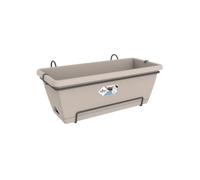 Elho Jardinière BARCELONA XL ALLIN1 L 33,5 x l 54,5 x H 23 cm Taupe