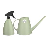 Elho Brussels Arrosoir et Pulvérisateur - Set avec Arrosoir et Vaporisateur pour Intérieur - Sorbet Green