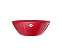 Elho Brussels Diamond Ovale 36 - Pot De Fleurs pour Intérieur - Ø 35.5 x H 13.0 cm - Lovely Rouge