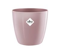 Elho Brussels Diamond Rond 16 - Pot De Fleurs pour Intérieur - Ø 15.8 x H 14.5 cm - Violet/Lila Scintillant