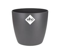 Elho Brussels Rond Mini 10,5 - Pot De Fleurs - Anthracite - Intérieur - Ø 11 x H 9.7 cm