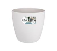 Elho – Pot de fleurs Brussels Rund 18 – Living Noir – Intérieur – Ø 18,3 x H 16,8 cm