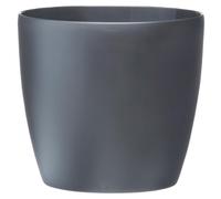 Elho Brussels Round Wheels 40cm Intérieure Kit De Plantation En Pot Autonome Polypropylène (Pp) Anthracite Anthracite