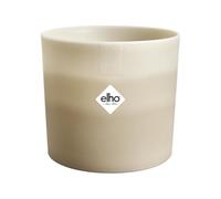 Elho Colour Gradient Rond 16cm Pot de Fleur - Beige Grès | Ø 15.9 x H 14.7 cm | Convient à une Utilisation Intérieure | Plastique 100% recyclé