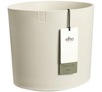 Elho Eden 30cm Pot de Fleur - Linen White | L 282 x W 305 x H 279 cm | Convient à une Utilisation Extérieure | Pensé pour le quotidien