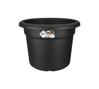 elho green basics cilinder 65cm cache-pot - noir vif