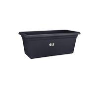 Elho Green Basics Jardin XXL 100cm Jardinière - Living Noir | L 44.5 x W 96 x H 39.5 cm | Convient à une Utilisation Extérieure