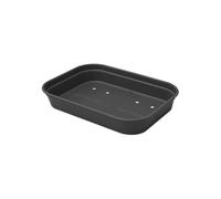 Elho Green Basics Plateau De Culture 36 - Accessoires pour Intérieur, Extérieur, Culture & Récolte - Ø 36.0 x H 6.3 cm - Noir/Living Noir
