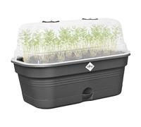 Elho Green Basics Plateau De Culture Allin 1 M Jardinière - Living Noir