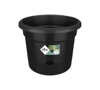 Elho Green Basics Pot À Tomate 33 - Pot De Fleurs pour Extérieur & Récolte - Ø 33.5 x H 26.0 cm - Noir/Living Noir