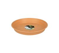Elho Green Basics Soucoupe 25 - Terre Cuite Doux - Intérieur & Extérieur - Ø 25.3 x H 3.7 cm