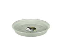 Elho Green Basics Soucoupe 34 - Soucoupe pour Intérieur, Extérieur, Culture & Récolte - Ø 33.5 x H 4.8 cm - Vert/Stone Green