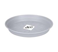 Elho Green Basics Soucoupe 34 - Soucoupe pour Intérieur, Extérieur, Culture & Récolte - Ø 33.5 x H 4.8 cm - Violet/Lilas Délavé