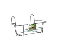 Elho Green Basics Support Balconnière 80cm - Anthracite | L 26 x W 79.3 x H 19.5 cm | Convient à une Utilisation Extérieure