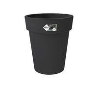 Elho Green Basics Top Planter Haut 35 - Pot De Fleurs pour Extérieur - Ø 34.5 x H 41.0 cm - Noir/Living Noir