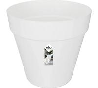 Elho Greenville Rund 30 - Pot de fleurs - Blanc - Extérieur - Ø 29.5 x H 27.8 cm
