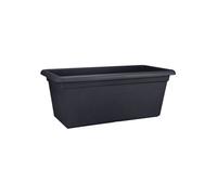 Elho Green Basics Jardin XXL 60 - Planteur pour Extérieur - Ø 58.0 x H 26.8 cm - Noir/Living Noir