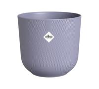Elho Jazz Round Ø 16cm - Pot de Fleurs d'Intérieur - Plastique 100% Recyclé - Structure Unique - Ø 16.5 x H 15.3 cm - Violet/Lavande Lilas