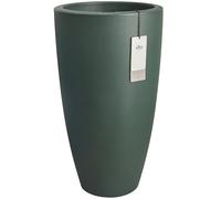 Elho June Round High 40cm Pot de Fleur - Vert Emerald | Ø 39 x H 70.1 cm | Convient à une Utilisation Extérieure | Plastique 100% recyclé