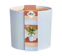 Elho Lex Pott Set 14cm Pot de Fleur - Bleu Celeste | Ø 13.8 x H 12.4 cm | 3 Pièces Incluses | Plastique 100% recyclé