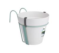 Elho Loft Urban Balconnière Potholder - Blanc | L 28 x W 19.3 x H 20 cm | Convient à une Utilisation Extérieure